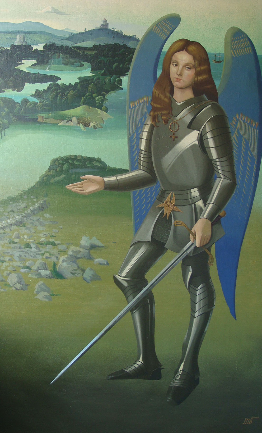 «Архангел Михаїл». 2001. Полотно, олія